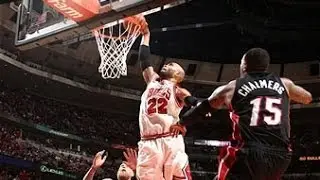 Jimmy Butler's Defense Leads to the HUGE Taj Gibson Slam