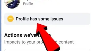 Facebook Profile has some issue #fbsettings #fbtips #fbtricks #Profileissue