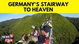 Germany News | Germany's Longest Suspension Bridge Opens | Germany's  Suspension Bridge | News18