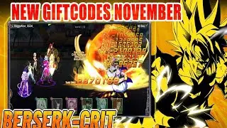 Fury Fighter New Giftcodes November - Dragon Ball Ultra Universe Fierce Fight Android iOS