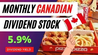Monthly Dividend Stock with 5.9% Yield [Pizza Pizza Canadian Dividend Stock]