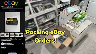 Packing My eBay Orders And Got More Inventory!