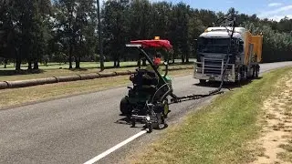 Road Marking Removal-SK3000-Hog Rider-Australia