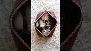 What's in my red pouch #makeup #makeuppouch #essential