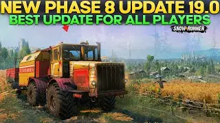 New Phase 8 Update New Region and Vehicles in SnowRunner One of The Best Update for All Players