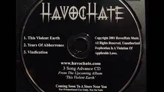 HavocHate - 3 Song Advance CD (FULL PROMO 2001)