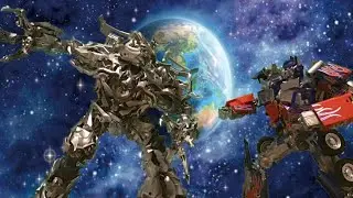 Transformers, Stop motion, Optimus Prime vs Megatron. No Sacrifice, No Victory.