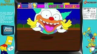 The Simpsons Arcade Full Game - Konami -1991