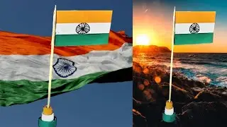 Easy indian flag with paper🇮🇳| Independence day paper flag making| 15  August special indian flag| 