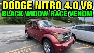 2007 Dodge Nitro 4.0L V6 EXHAUST w/ BLACK WIDOW RACE VENOM!