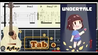 Guitar Tab - Battle With True Hero (Undertale) OST Fingerstyle Tutorial Sheet Lesson #Anp