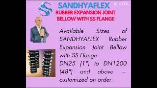 Rubber Expansion Joint Bellow with SS Flange 