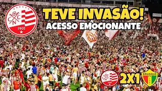 NAUTICO X BRUSQUE 😱 FESTA INCRÍVEL DA TORCIDA DO NÁUTICO (no Acesso)