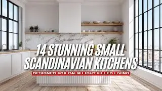 14 Stunning Small Scandinavian Kitchens Designed for Calm Light Filled Living