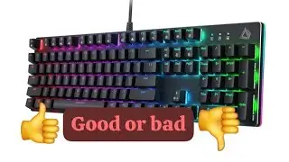 Aukey Brown Switches RGB Mechanical Gaming Keyboard Review