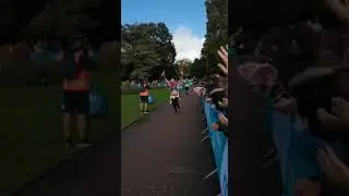 Finishing the Chester marathon 2021