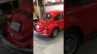 1973 VW Beetle! #vwbeetle #vwbug #vwclassic #vwrestoration #vintagevw #aircooledvw