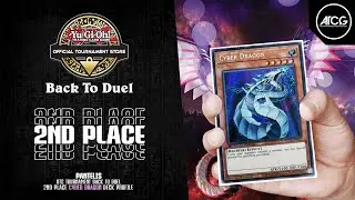 Yu-Gi-Oh! 2nd Place CYBER DRAGON Deck Profile | Back to the Duel - Pantelis (August 2022)