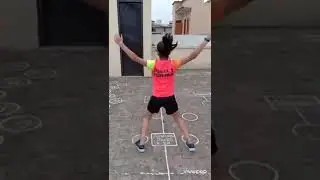 Terrace workout game for kids