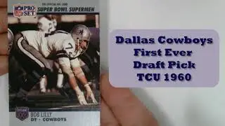 Bob Lilly 1990 Pro Set Football Card #DallasCowboys #dallascowboysnation #americasteam #nfl #nflhof