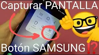 📱❌👈 Como SACAR CAPTURA de PANTALLA en SAMSUNG SIN BOTONES
