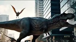 Dinosaur Destroys City | Epic CGI Action Scene | Jurassic Monster Rampage 2025