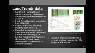 Mapping Disturbance Effects on Coniferous Forest Canopies Using Field Plot and Lidar Data