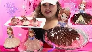 Disney Princess Sofia the first Jello Princess Cake DIY