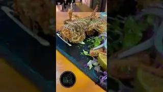 Pargo entero frito 🐟💙