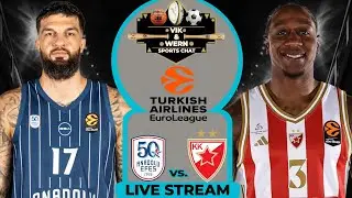 Red Star Belgrade vs Anadolu Efes | Live Euroleague Action!