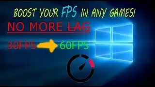 Boost PC Performance & Gaming FPS with 6 SUPER EASY STEPS (READ DESCRIPTIONS)