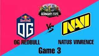 Dota2 - Natus Vincere vs. OG - Game 3 - ESL One Germany 2020 (Upper Bracket)