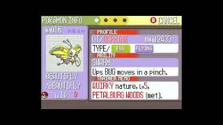 How to get Beautifly in Pokemon Sapphire