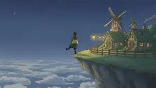 A Journey Above the Clouds | Floating Hill Village#animation @Ghibli_Tales148 