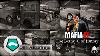 Mafia II PC Gameplay: The Betrayal of Jimmy | Vehicle Theft Missions | All Missions |