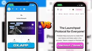 Pinksale.Finance VS DX.APP - The Best Crypto Presale & Launch platforms Compared! So Many Scams