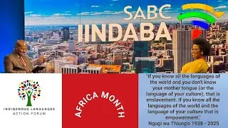 SABC Interview on Indigenous Language Use