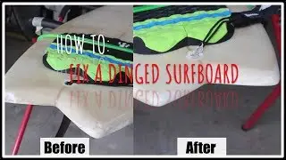 How to Fix a Dinged Surfboard