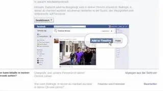 Thema Facebook: Teil 4 - Chronik und Markierungen