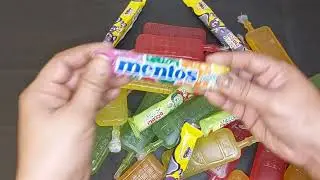 Some lot's of new jelly and yummy mentos toffee 