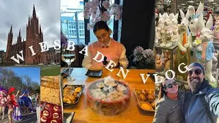 Günübirlik Wiesbaden, mağaza gezmesi, Almanya’dan karnaval manzaraları #vlog #daytrip #lifeingermany