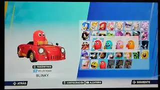 Sonic Racing CrossWorlds Switch 2 Pac-Man y los Fantasmas
