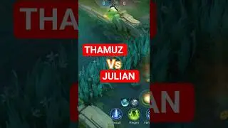 Thamuz Vs Julien ☠️🔥| MLBB Shorts |#mlbb #shorts #1v1 #mobilelegends