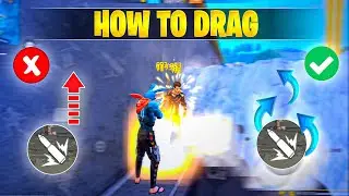How To Drag For Perfect Headshot 🔥 Free Fire Max