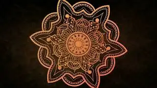 [18] Ethnic Classical Mandala | Visualization | Stage Background | Video Background | Backdrop Video