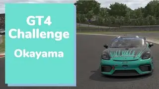 GT4 Challenge at Okayama I no commentary I Sim Racing ASMR