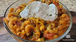 One Pot Taco Mac
