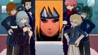 Jujutsu kaisen react to minato | naruto shippuden | sasuke | Gojo | Gacha life 2