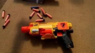 Разборка и ремонт пистолета Nerf Gun N-Strike Barricade RV-10