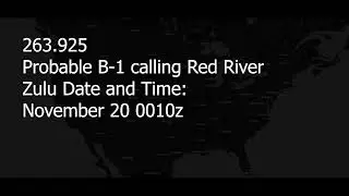 Satcom:  Slam 2 calling Red River